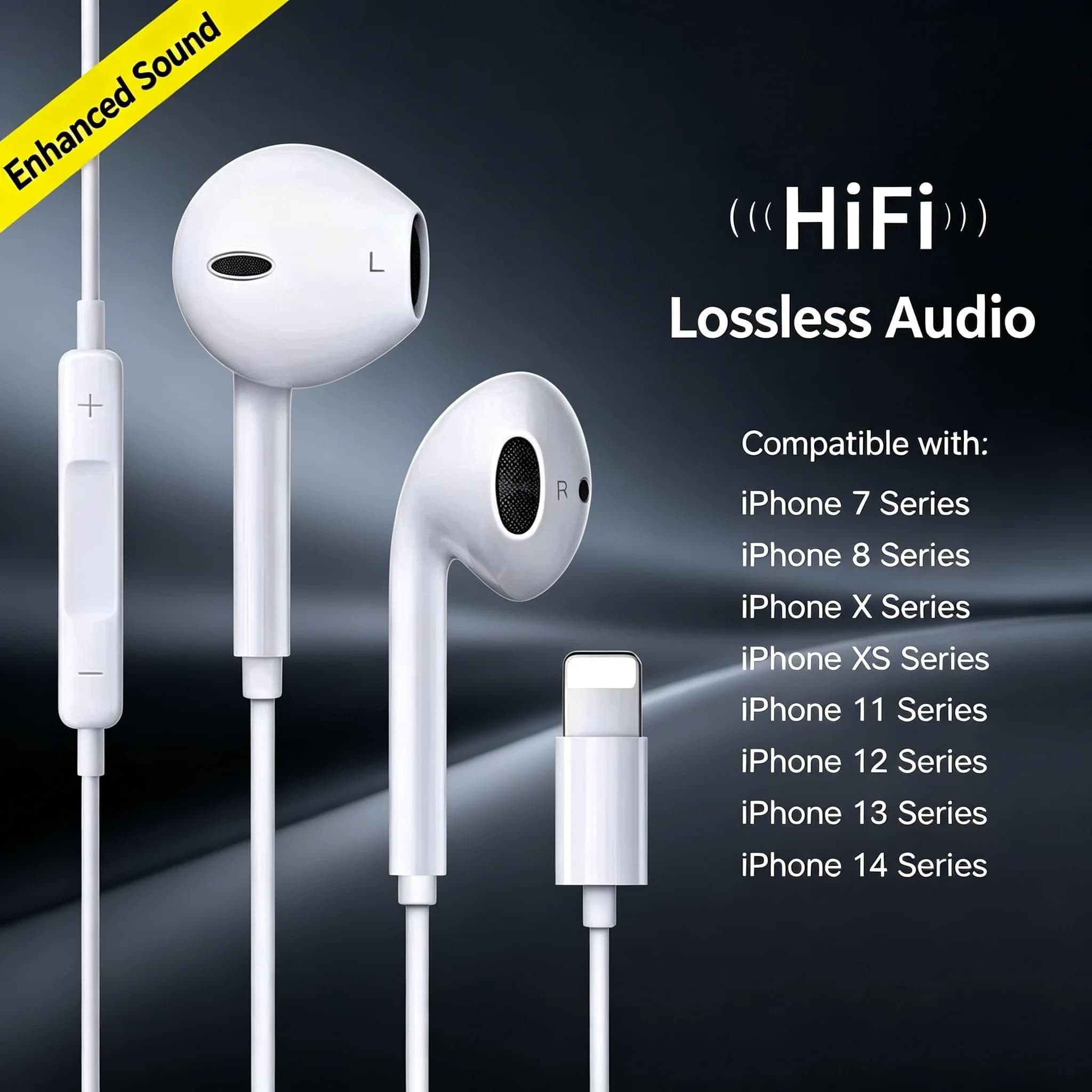 Original In-Ear Wired Earphones For Music Headphones iPhone 15 16 17 Pro Max With Mic For Sumsung Xiaomi Huawei Tablet Earplug