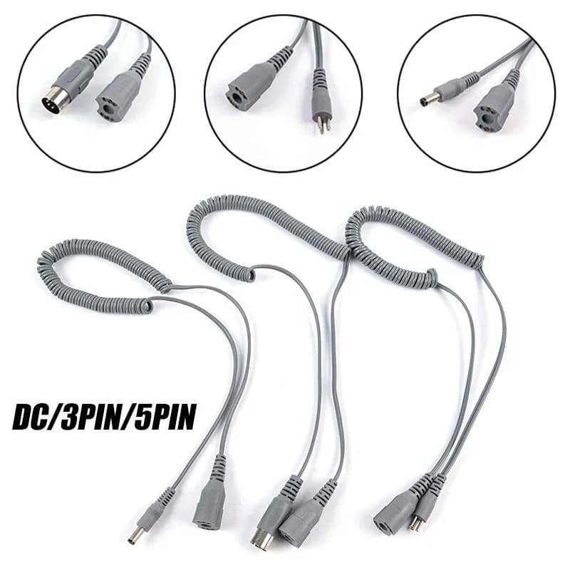 30000 RPM Electric Nail Drill Handpiece Cord Power Cable For Electric Nail Drill 10mm Gray Handle Rope Strong Machine Accessory