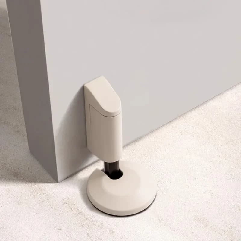 Fermaporta per carichi pesanti Fermaporta meccanico Adesivo senza perforazione Hardware per porte per mobili Prevenzione chiusa Blocco paraurti chiudiporta