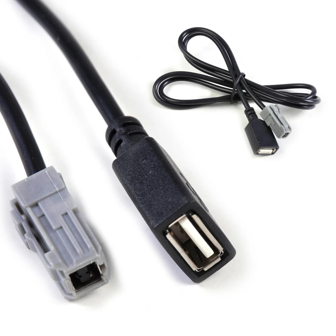 Auto AUX USB MP3 Cavo di Ingresso Audio Adapter Fit per Toyota Camry RAV4 Corolla Yaris Prius Lexus ES350 GS350 2012 2013 Lettore CD