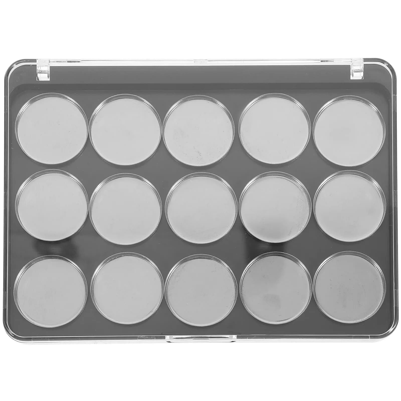 Palette Magnetica Compatta Vuota per Ombretti, Vassoio Trucco Fai-da-te, Custodia Cosmetica Leggera e Portatile per Donna, Palette Vuota per Trucco