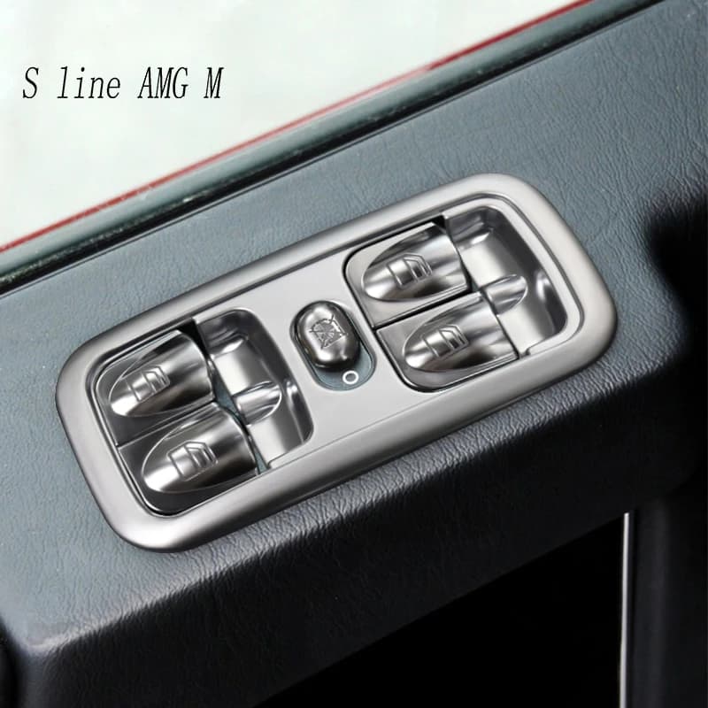 Bracciolo per auto finestra vetro ascensore pannello di controllo cornice decorazione coperture Trim per Mercedes Benz classe G W463 2004-2011 accessori
