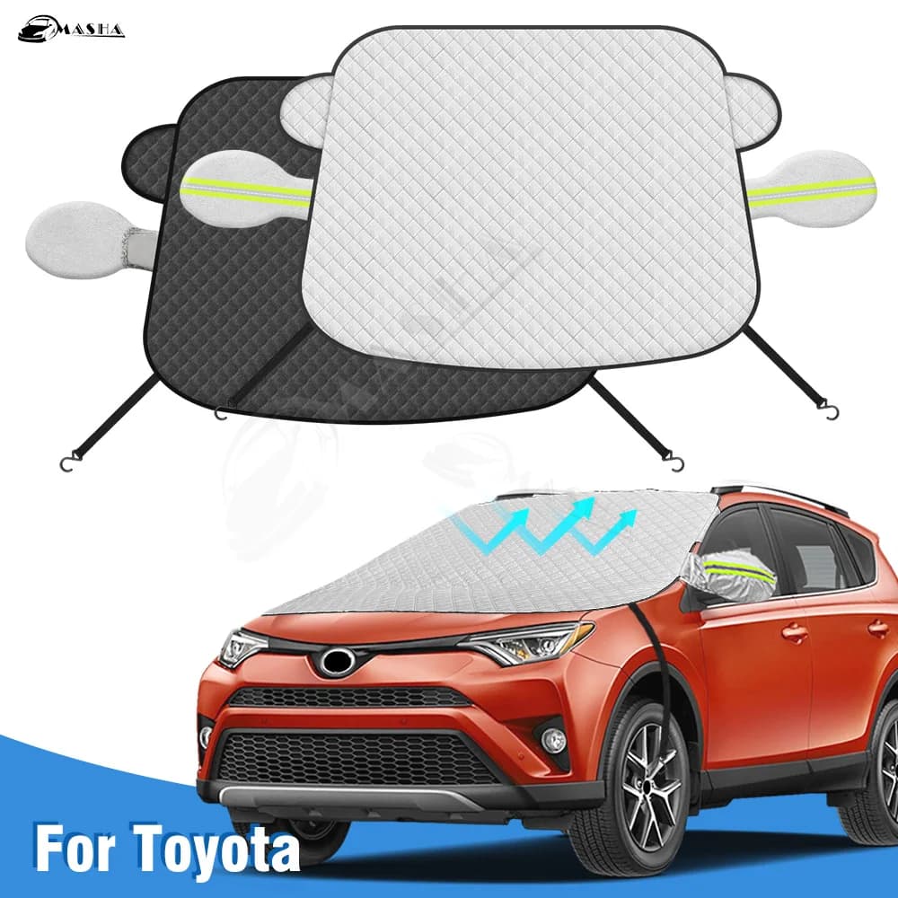 Per Toyota RAV4 2018 2019 2020 2021 2022 2023 Auto Parabrezza Neve Parasole Automobile Copertura Magnetica Parabrezza Anteriore Copertura