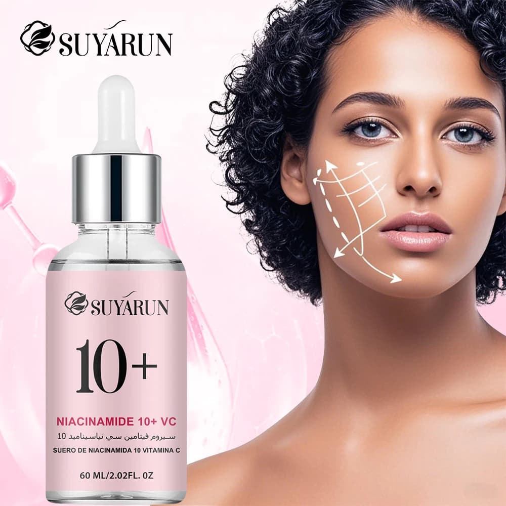 SUYARUN Face serum to niacinamide + vitamin C: brightening concealer, anti-aging and dark spots for all skin types.