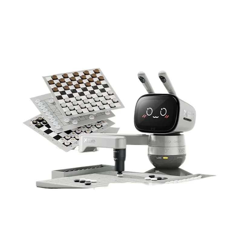 Chess-playing robots: chess, Go, chess, backgammon, checkers.