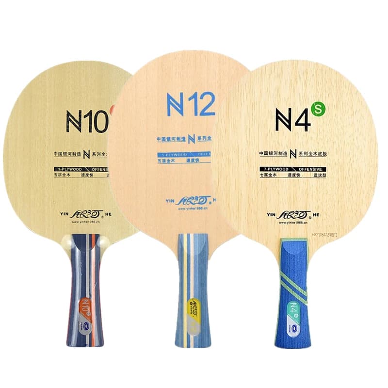 Yinhe N4S N10S N12 wooden attack + ping pong blade Loop OFF for ping pong rack