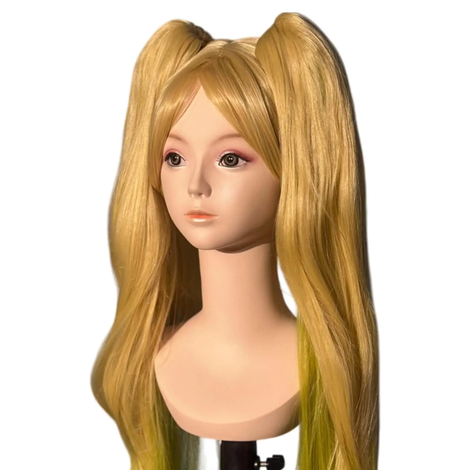 Testa di manichino femminile Espositore per cappelli professionale Porta parrucca Testa di manichino per posticci Sciarpa Collana Parrucche Creazione di gioielli