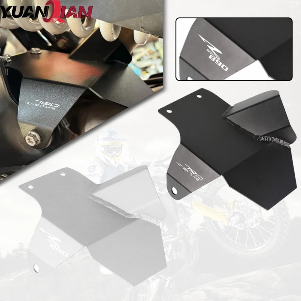 Protezione per Tubo di Scarico e Scudo Termico per Ammortizzatore Posteriore Moto 2025 2026 per KTM 790 890 Adventure S R ADV 2019~2024