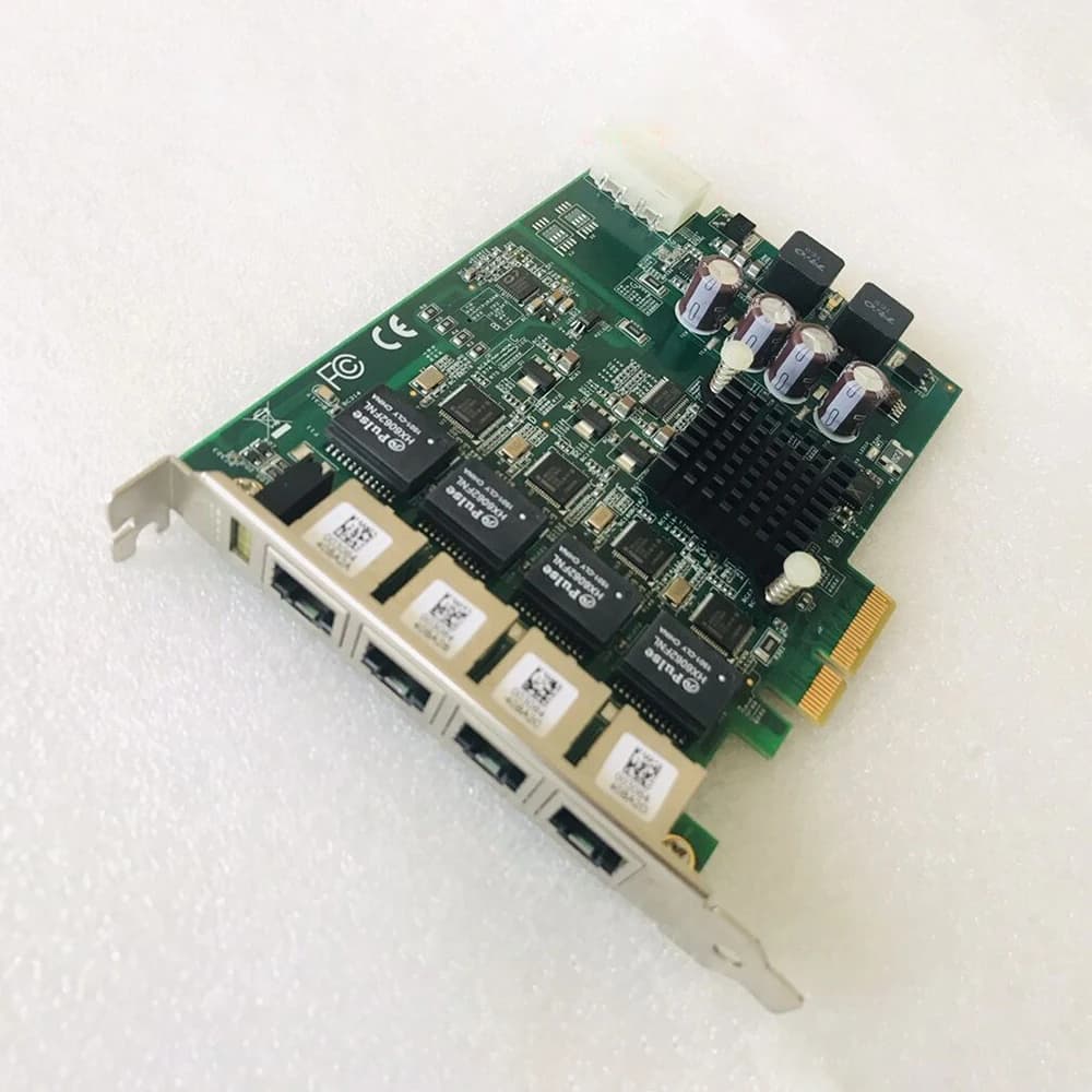 Scheda di acquisizione immagini per telecamera industriale PCIe-GIE64+ per ADLINK 51-18519-0A40 ad alta stabilità