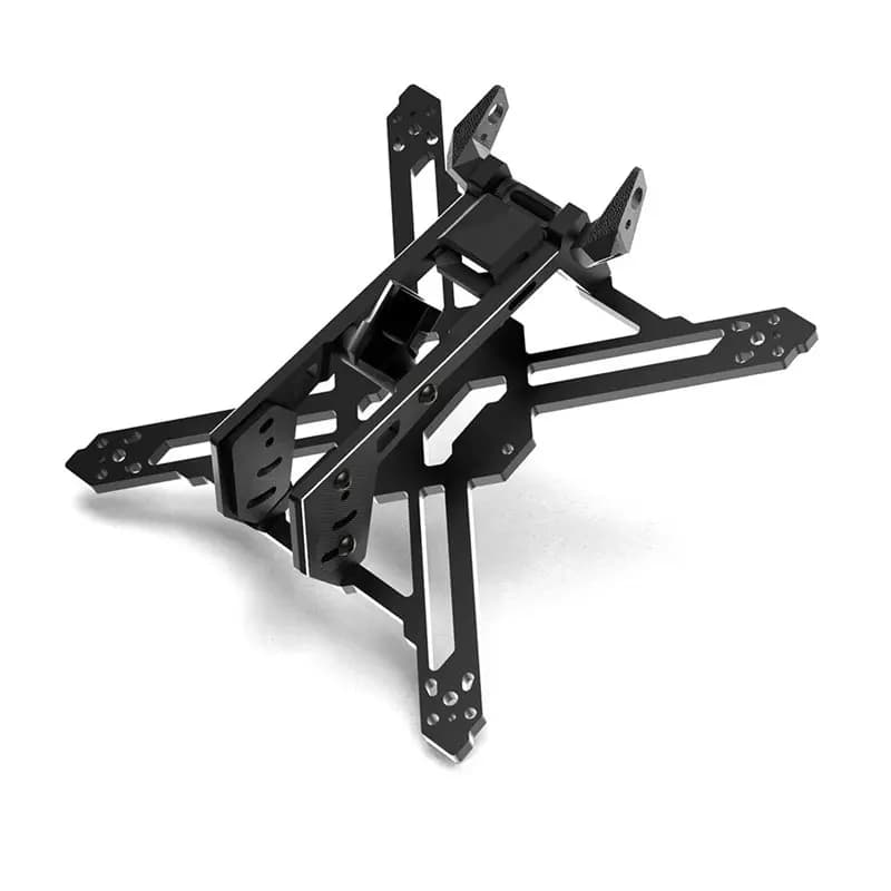 【REGALO】Kit telaio drone FPV in fibra di carbonio da 2 pollici con supporti da 115 mm per drone FPV RC Freestyle, scomparto batteria personalizzabile