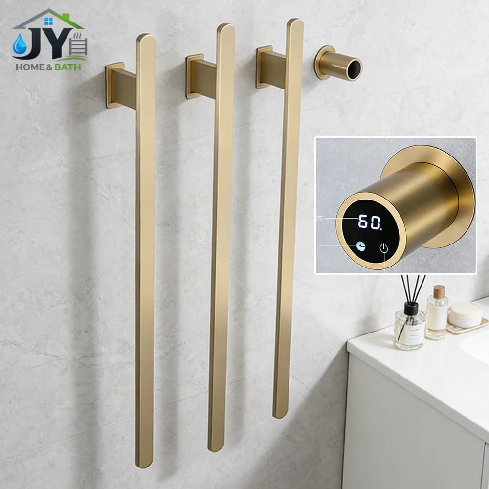 Electric increw heater, Radiator Towels Heated for Bathroom, 3 Bars, 220V/110V, 80W
