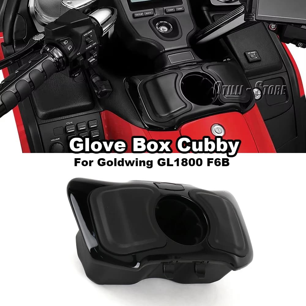 Per Honda Goldwing GL 1800 GL1800 Gold Wing F6B 2012-2017 Accessori Moto Portaoggetti Cubby Scatola di Immagazzinaggio Portabicchieri