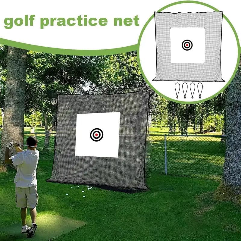 Reti per palline da rete per pratica di golf per cortile Forniture per pratica di golf Rete per punzonatura multifunzionale per prato da garage a casa da viaggio