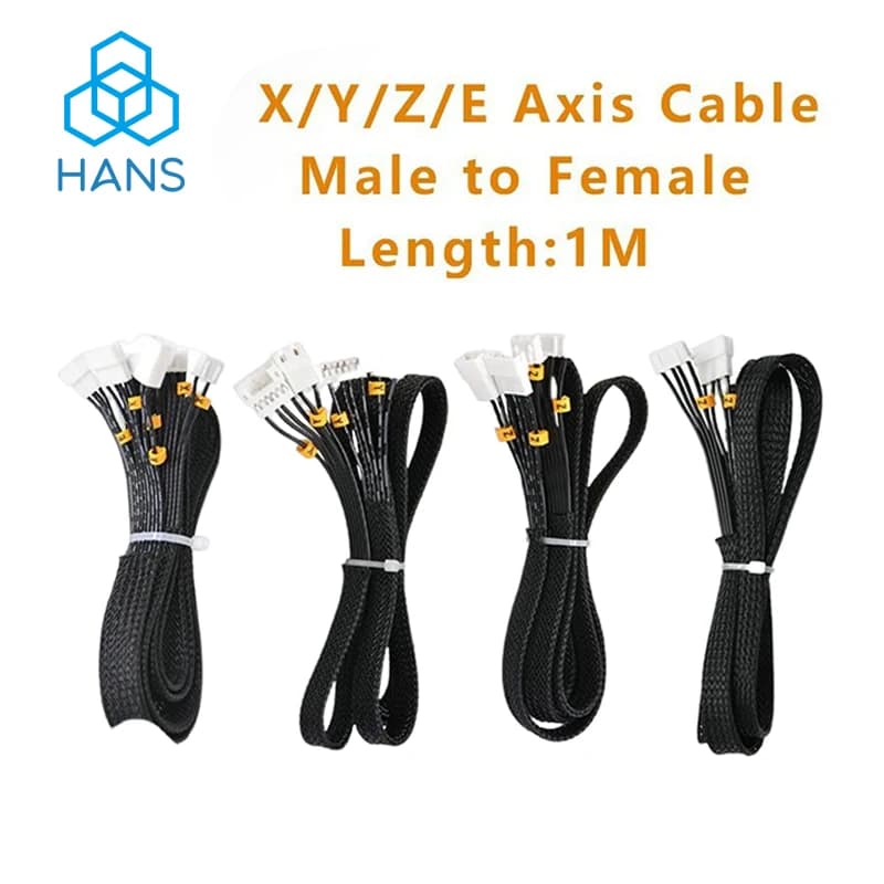 Parti della stampante 3D X/Y/Z/E Axis motore passo-passo E finecorsa cavo di prolunga maschio a femmina lunghezza 1M cavi