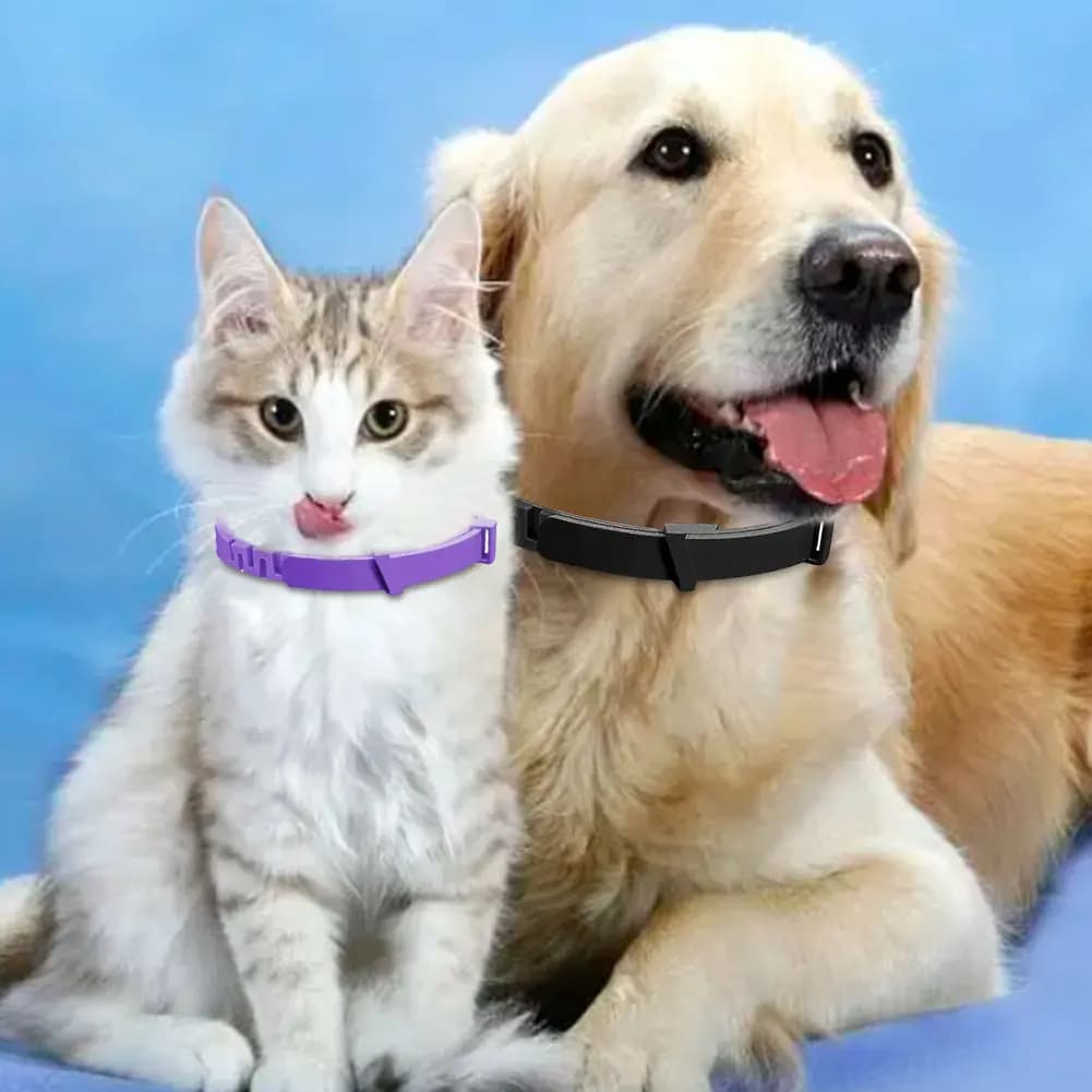 3/4 Pack Pet Calming Collar and Appeasing Calming Collar Natural Calm Relax Soothing Collars for Dogs/Cats