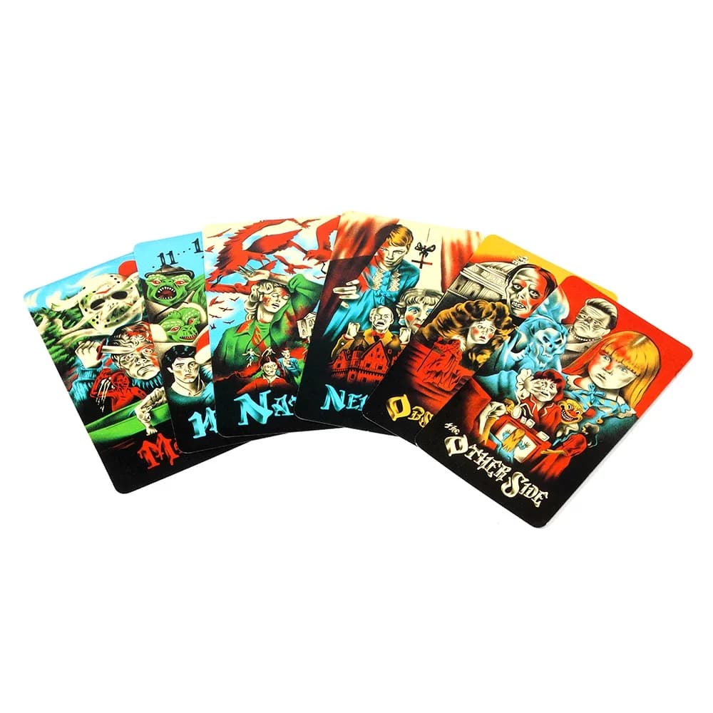 50 pz/set Classico Horror Oracle Tarocchi Carte Festa di Famiglia Profezia Divinazione Giochi Da Tavolo Carte Da Gioco Inglese