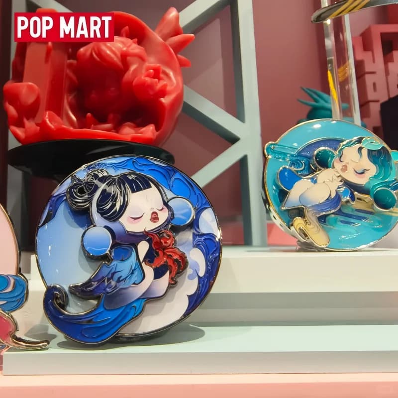 Official Authentic POP MART Skullpanda series without words perfume for auto box blind toy trendy collection object deodorant for vehicles