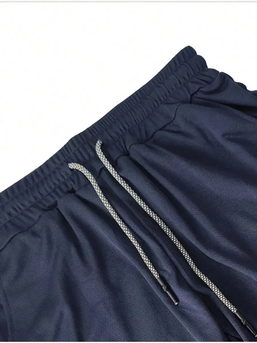 Pantaloncini da Allenamento 2-in-1 per Uomo con Fodera Integrata, Asciugatura Rapida, Traspiranti, per Corsa, Palestra e Training
