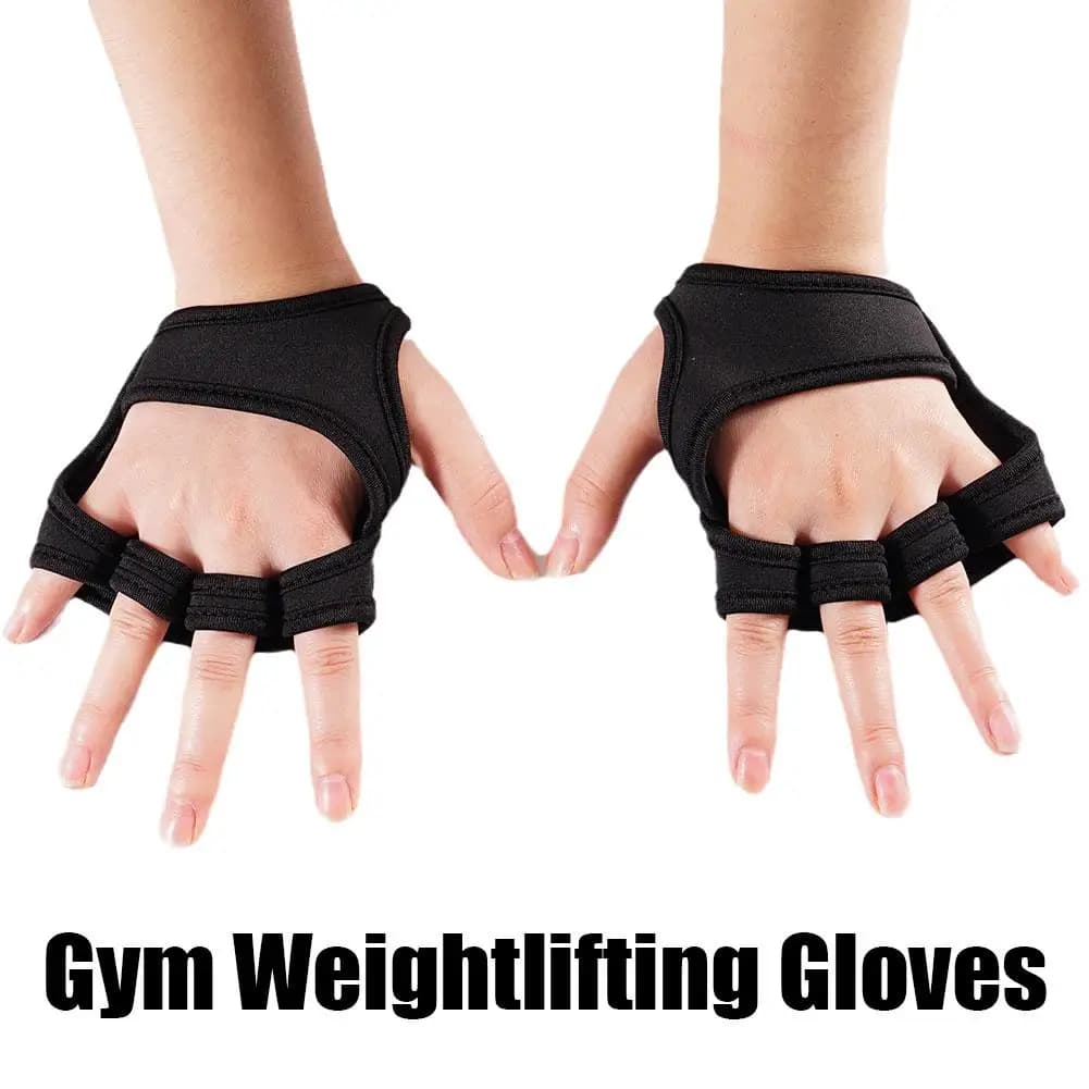 Guanti da Allenamento con Supporto per Polsi per Sollevamento Pesi, per Uomini e Donne, Protezione per Mani e Palmi per Palestra, Fitness e Powerlifting