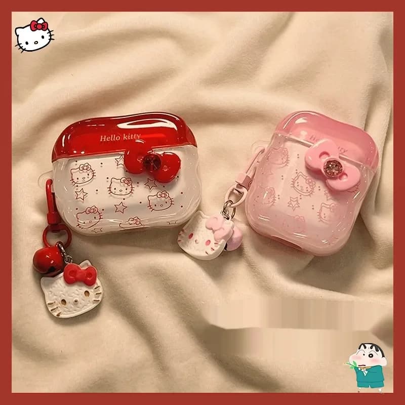 Sanrio Airpods Pro 2 Silicone Protective Cover Bluetooth Wireless Apple Airpods 4 New Airpods Pro 3 compatible model