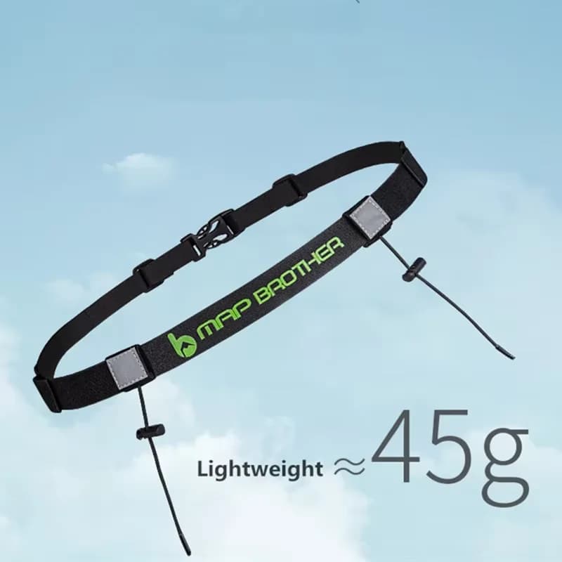 Outdoor Running Waist Belt Triathlon Marathon Race Number Belt With Gel Holder Cloth Belt Motor Gym Fitness Sport Accessories