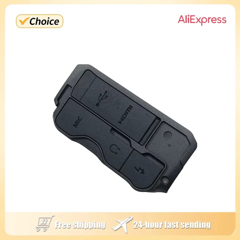 NUOVO EOS R5 HDMI-compatibile MIC Cap Interfaccia Copertura USB Coperchio In Gomma Porta CG2-6562 Per Canon EOSR5 Parte
