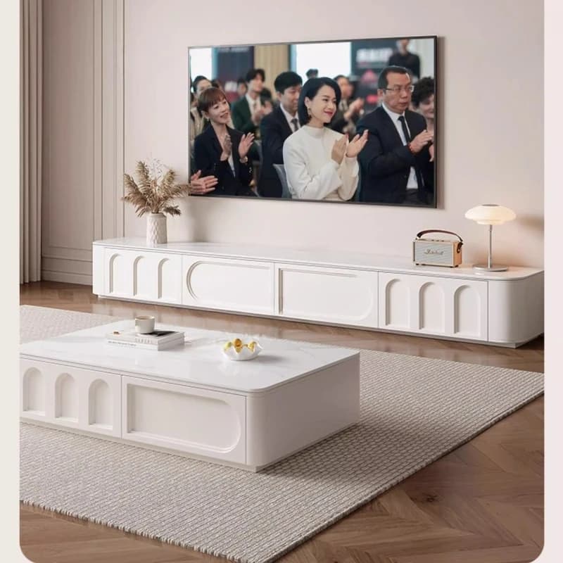 Luxury Monitor Coffee Display Interior Clear Tv Stands Organizer Muebles Home Furniture Fashion Center Tv Stands Designer Salon