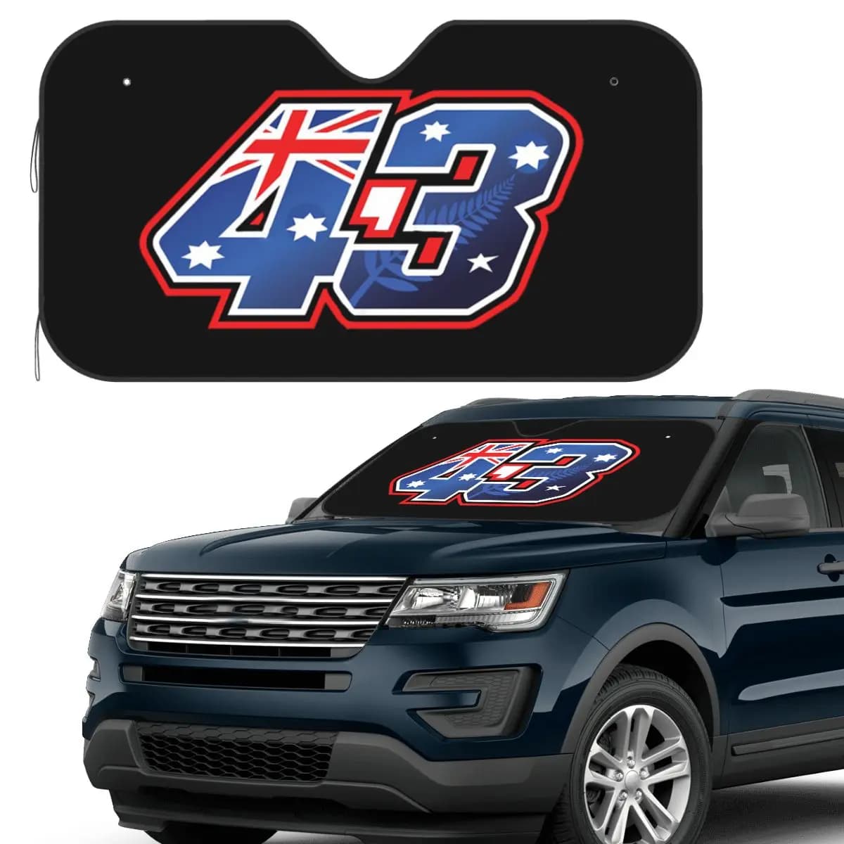 Jack Miller Numero 43 Australia Parasole Parabrezza Auto Parabrezza Anteriore Finestra Parasole Accessori Coperture