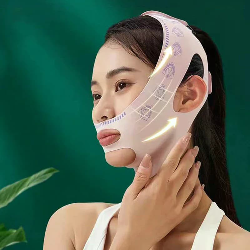 Fascia Modellante per Viso e Collo, Cintura Lifting Anti-Rughe, Strumento di Bellezza per la Cura della Pelle