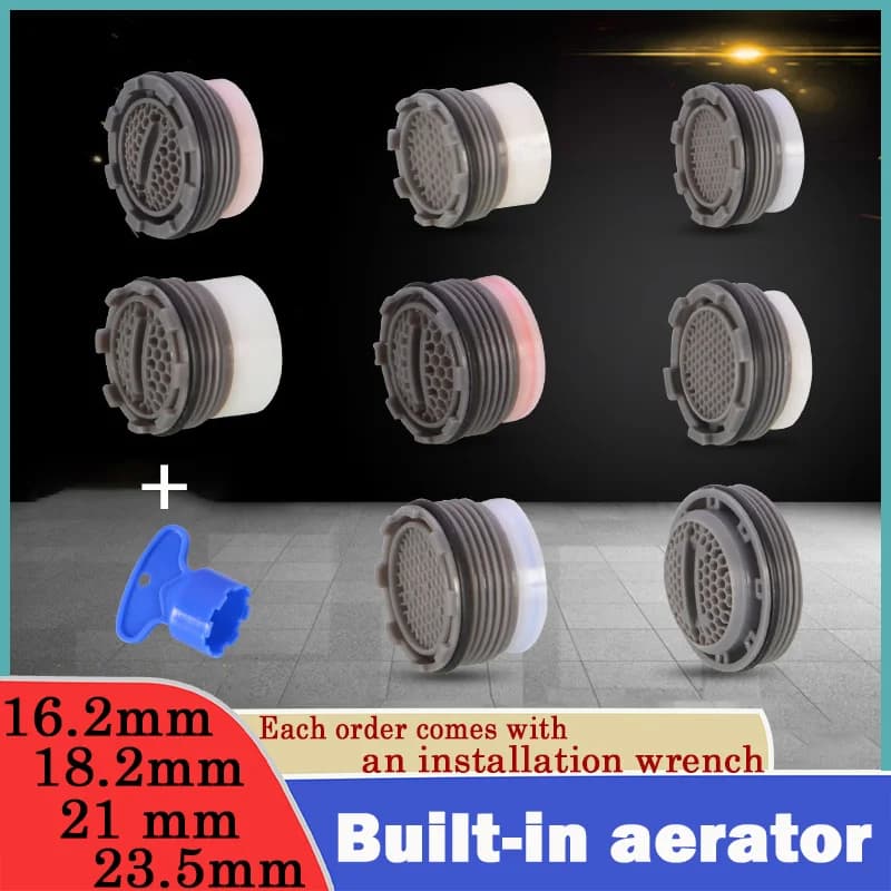 1Pcs Kitchen basin faucet with built-in bubbler Net Tap Device Diffuser Filter Adapter Bubbler Bathroom Faucet Accessories