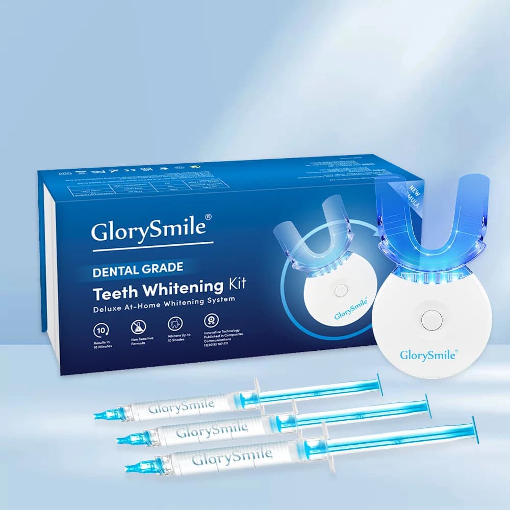 Teeth Whitening Lamp Kit LED Light Curtains Teeth Whitening Professional Tool Portable Tooth Whitening Lamp