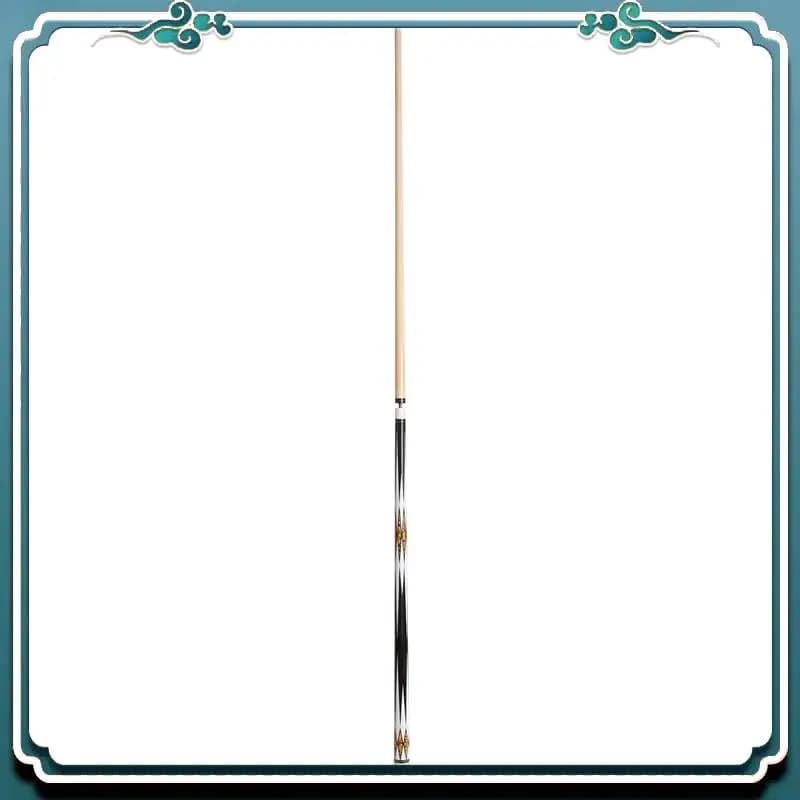 Stecche da biliardo affidabili da 2 pezzi, stecche da biliardo da 57 pollici Stecche da biliardo in legno di acero Stecca per giocatori di biliardo professionisti, Arancione
