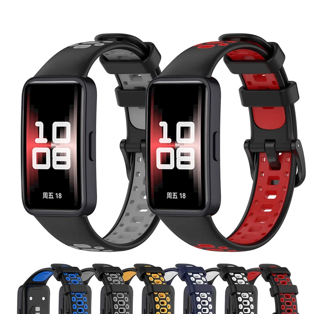 Cinturino in silicone per Huawei Band 9 8 Accessori cinturino SmartWatch Cinturino di ricambio Bracciale correa Bracciale Huawei Band 8