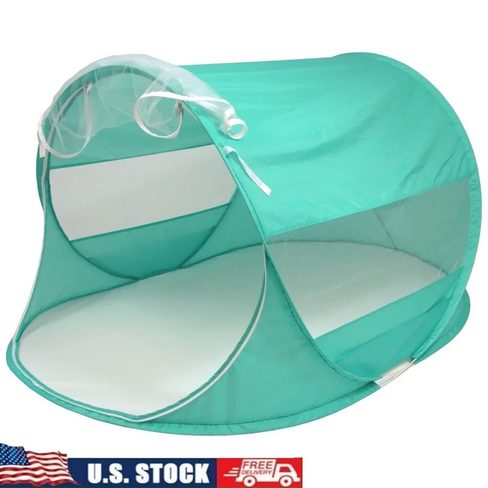 Tenda a cupola pop-up per esterni, riparo per il sole, campeggio in famiglia, facile installazione, leggera, portatile, con pannelli in rete, protezione contro gli insetti