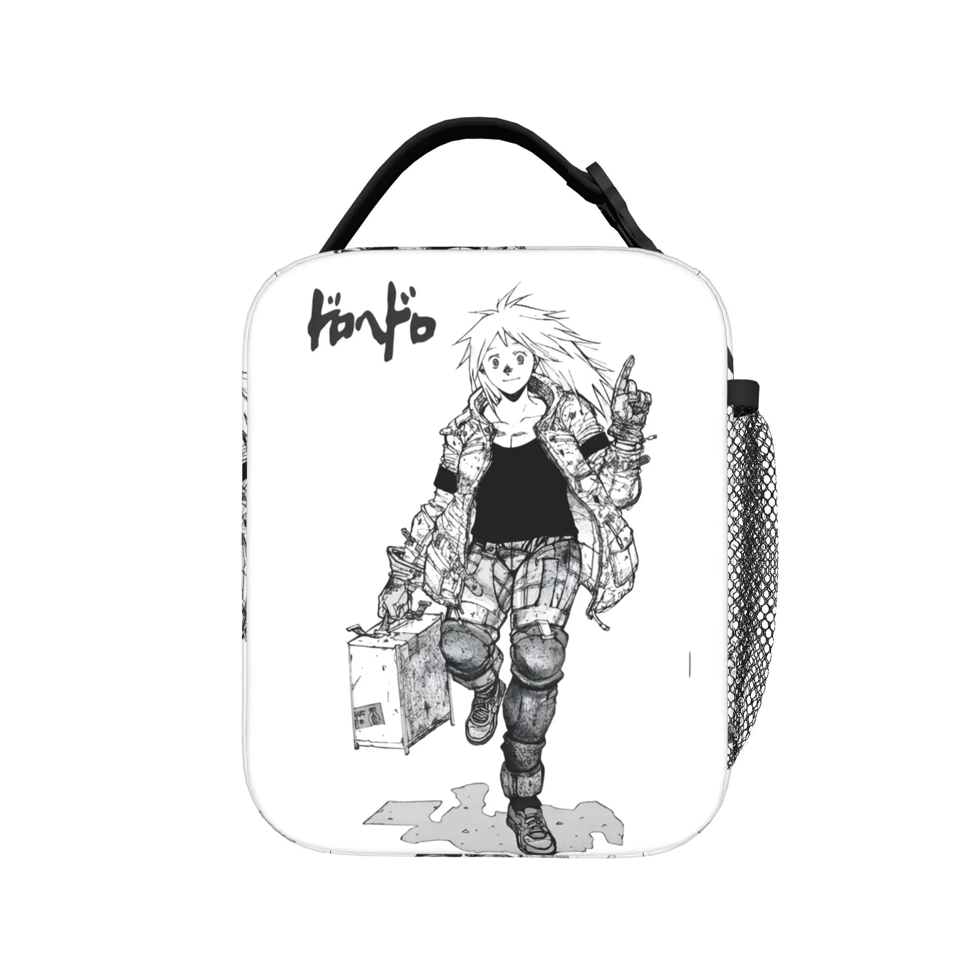 Borsa termica per il pranzo Dorohedoro, borsa termica riutilizzabile, contenitore per il pranzo, borsa portatile per il pranzo, per uomo e donna, per la spiaggia, all'aperto