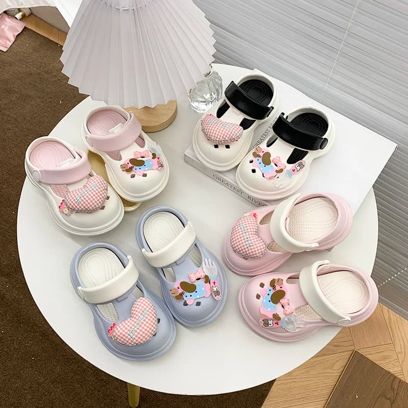 Ciabatte Casual da Donna Cloud con Suola Spessa in EVA, Antiscivolo, per Interni, Casa, Esterni, Spiaggia, Doccia, Sandali Bassi alla Moda