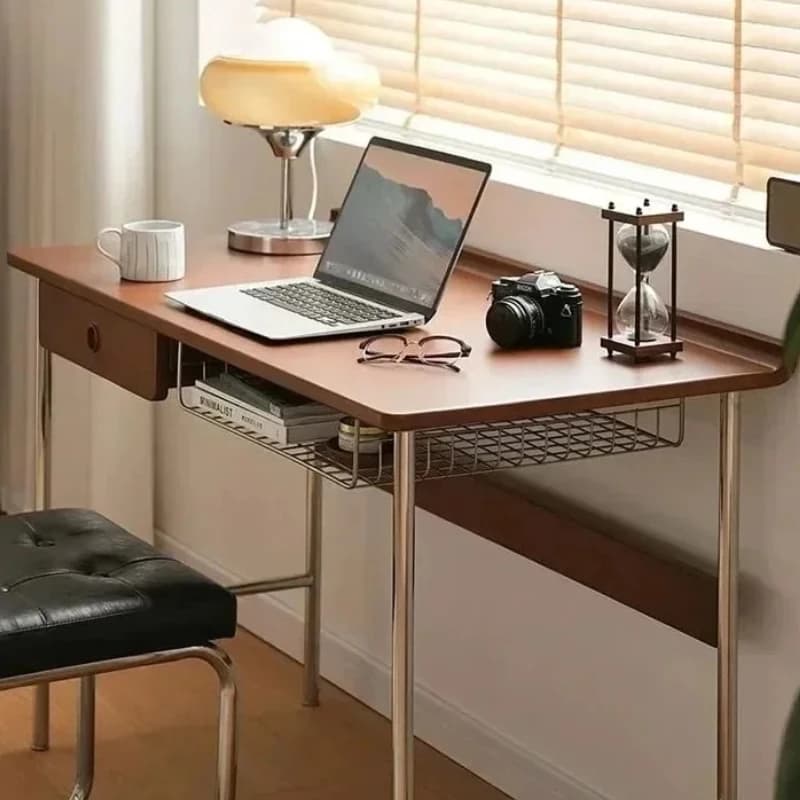 Scrivanie da ufficio per computer da camera da letto direzionale di lusso Tavolo da gioco in legno per scrittura nordica Mobili per ufficio in piedi Escritorios De Estudio