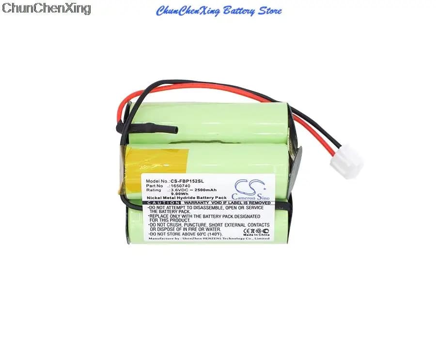 Batteria 2500mAh 1650740 per termometro Fluke 1521, 1522, Testpath 140005