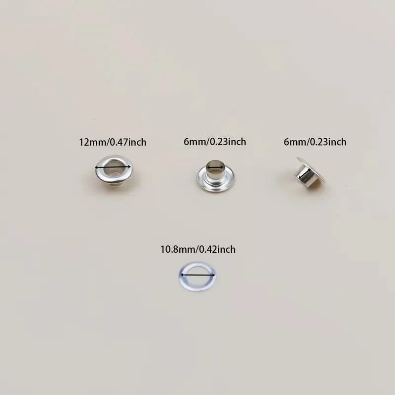 309 occhielli da 5 mm. Per tende, tendalini e borse. Antiscivolo, antiruggine, versatile.