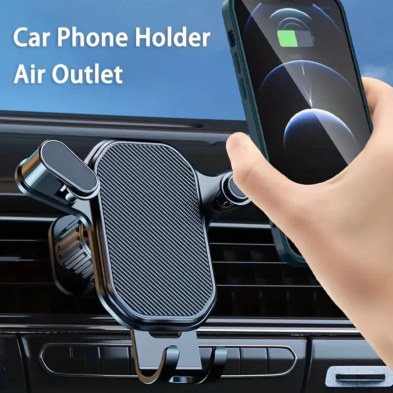 Support for car phone Support for car air intake clip Support for mobile phone Support for mobile phones 4.7-6.7 inch mobile phone support