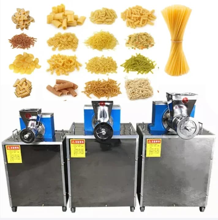 Kesme Makarna Makinasi Yapma Motoru Fiyat Pasta Fettuccine Nudeln Maschine-Maschinen Produktion Maker Che fa macchina Estrusore