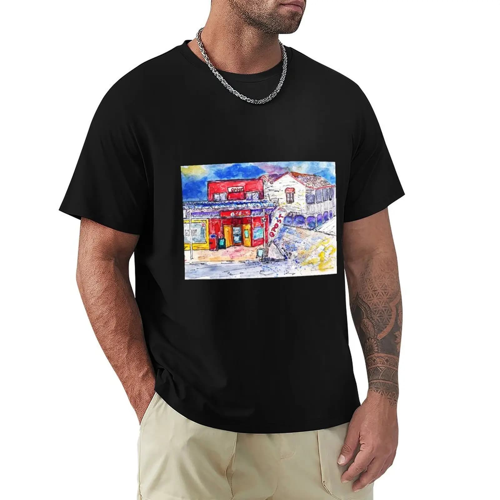 Australia Post Dreams T-Shirt Fitness Quick Dry Short Sleeve Top