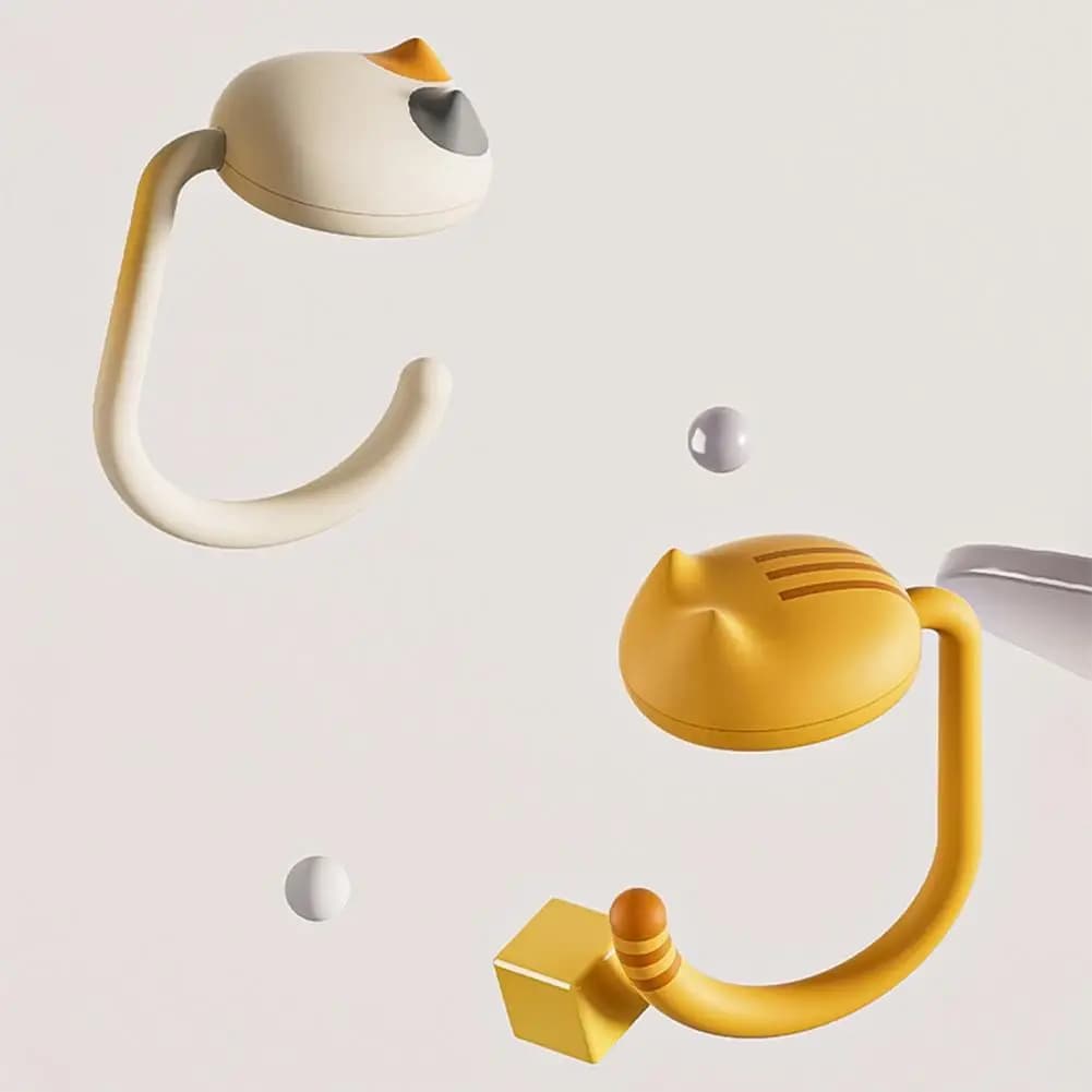 1/2 piece desk hooks design cat funny hook desk hook organizer easy to install table bag holders hooks for bags
