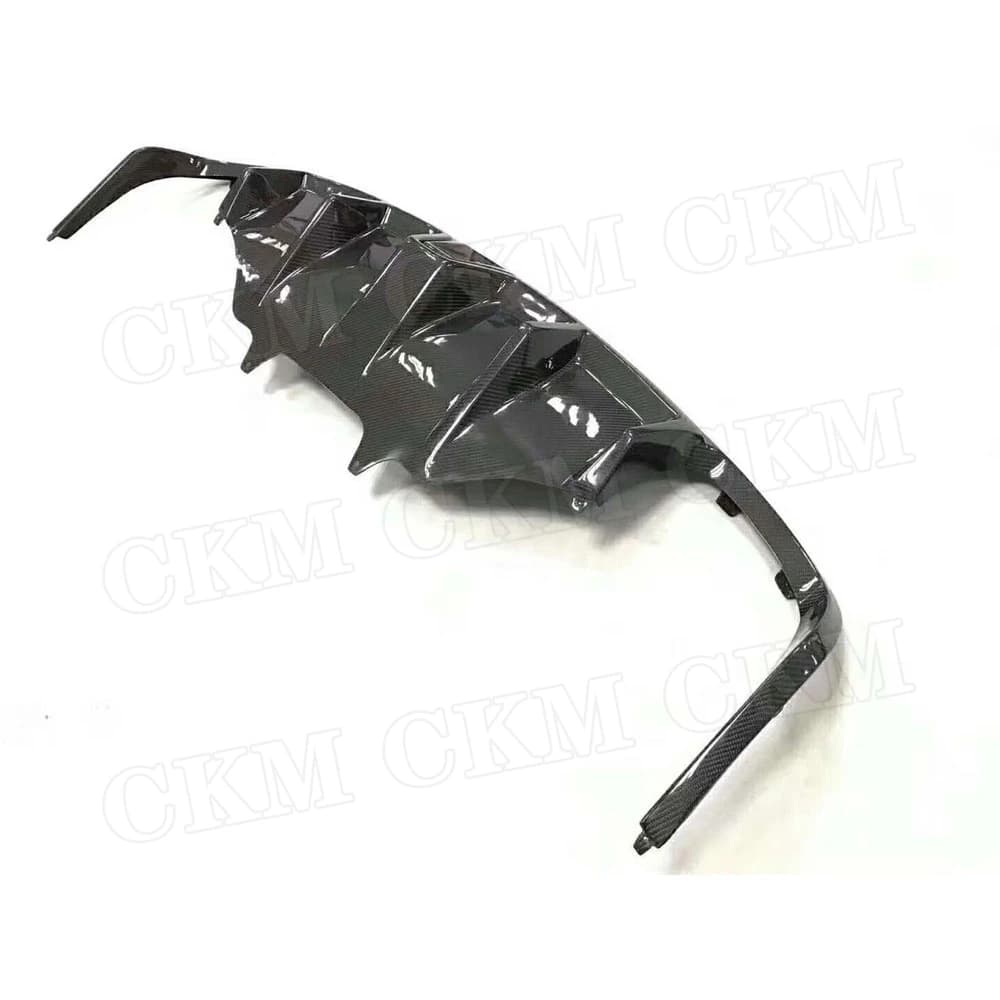 Diffusore spoiler per labbro posteriore in fibra di carbonio con luce a LED adatto per Porsche Macan 2014 2015 2016 2017 2018 Kit carrozzeria auto styling