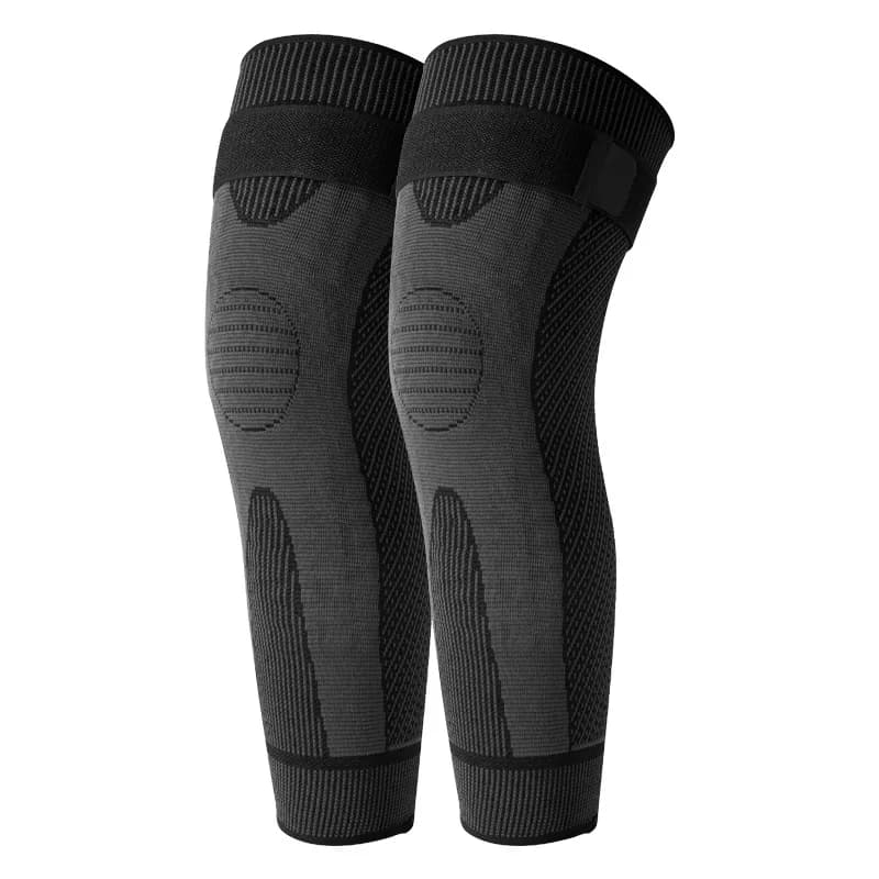 Ginocchiere Antiscivolo Elastiche a Compressione Totale per Sport, Calore e Protezione delle Gambe