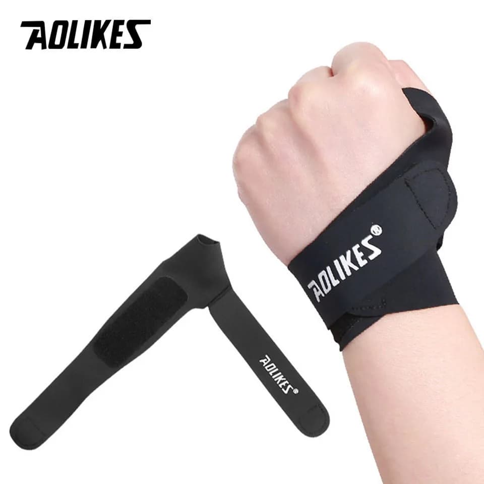 AOLIKES 1PCS Polso Tutore per pollice Cinghie da polso a compressione ultrasottili Supporto per pollice per tendinite, Artrite del tunnel carpale