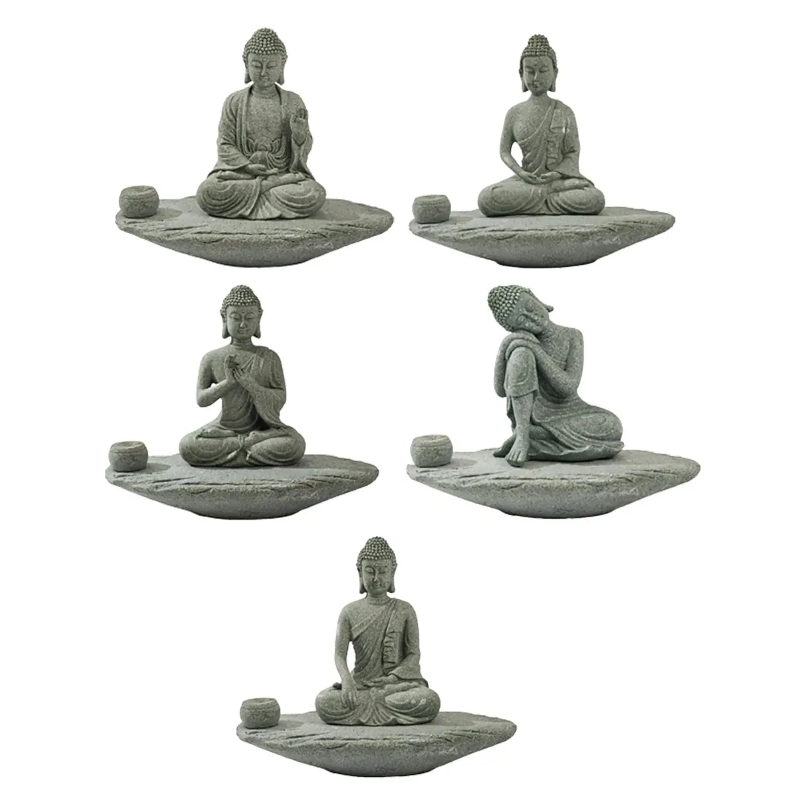 Buddha Incenses Burner Incenses Sticks Holder Home Decoration Decor Decorative