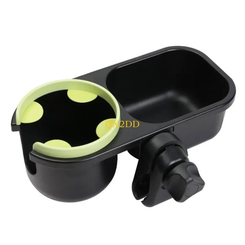 QX2D Portabottiglie per il latte regolabile Passeggino Portabottiglie per acqua Accessori per carrozzina