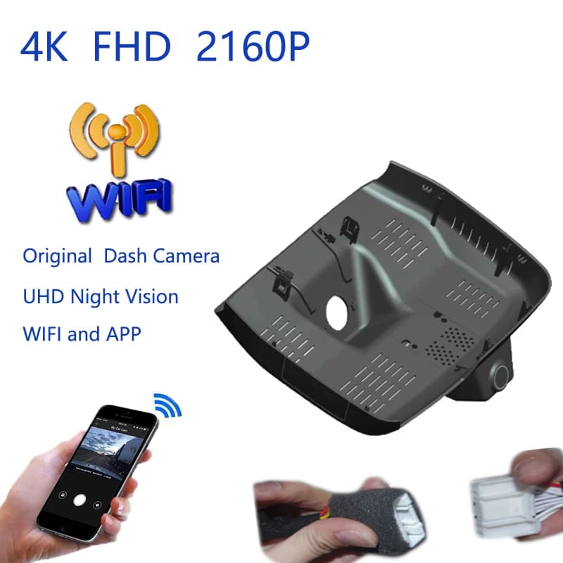 4K Plug And Play Per Geely Yinhe XingJIAN 7 Starray EM-i 2025 2026/Prefazione 2026 Versione Russa Videoregistratore per Auto Wifi DVR