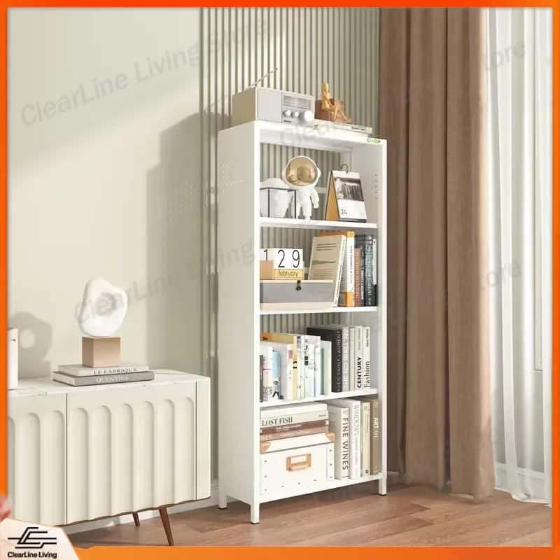 Kids Bookshelf Toy Storage Cabinet Living Room Children Bookcase Organizer Shelf Unit Furniture Home Decor Wood Display Rack